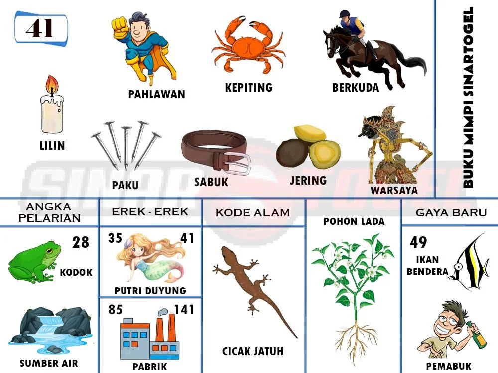 buku mimpi erek erek togel 41